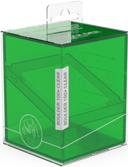 Ultimate Guard Deck Case - Boulder - 100+ Clear Emerald